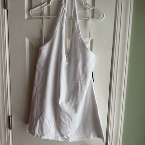 Torrid Classic White Halter Top